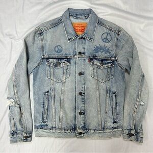 Levi's Blue Lightweight Shirt Jacket Classic Style
